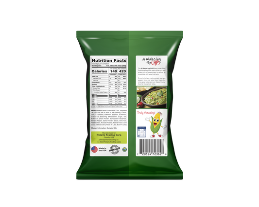 Guacamole Flavor - 3oz BIG GRAB Bag